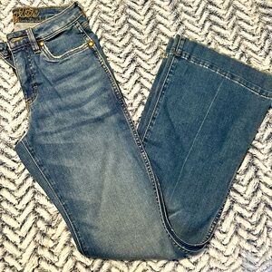 Blue jeans wrangler retro
